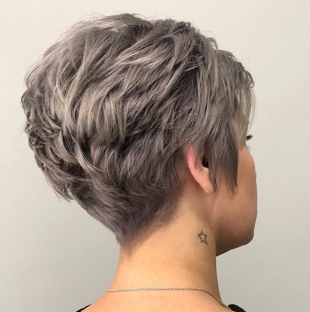 Top Very Short Pixie Haircuts Front And Back View
