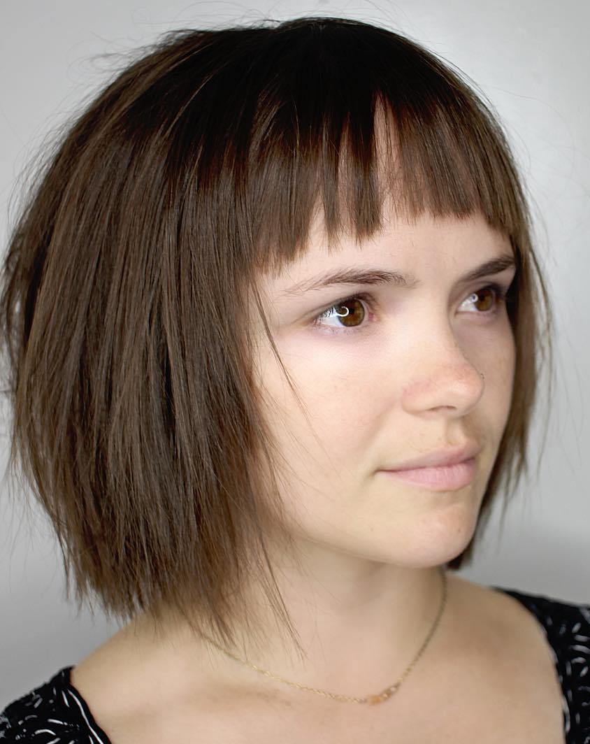 Thin Bangs 25 Gorgeous Long Hair With Bangs Hairstyles The Trend