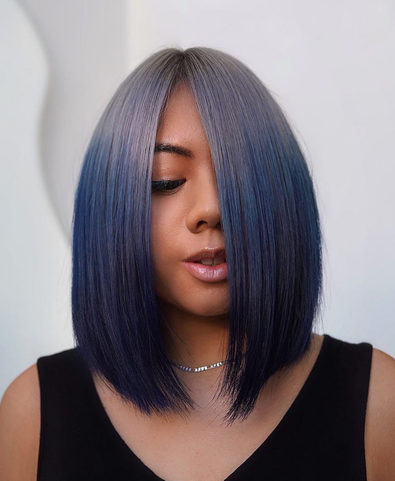41 Bold and Beautiful Blue Ombre Hair Color Ideas  StayGlam