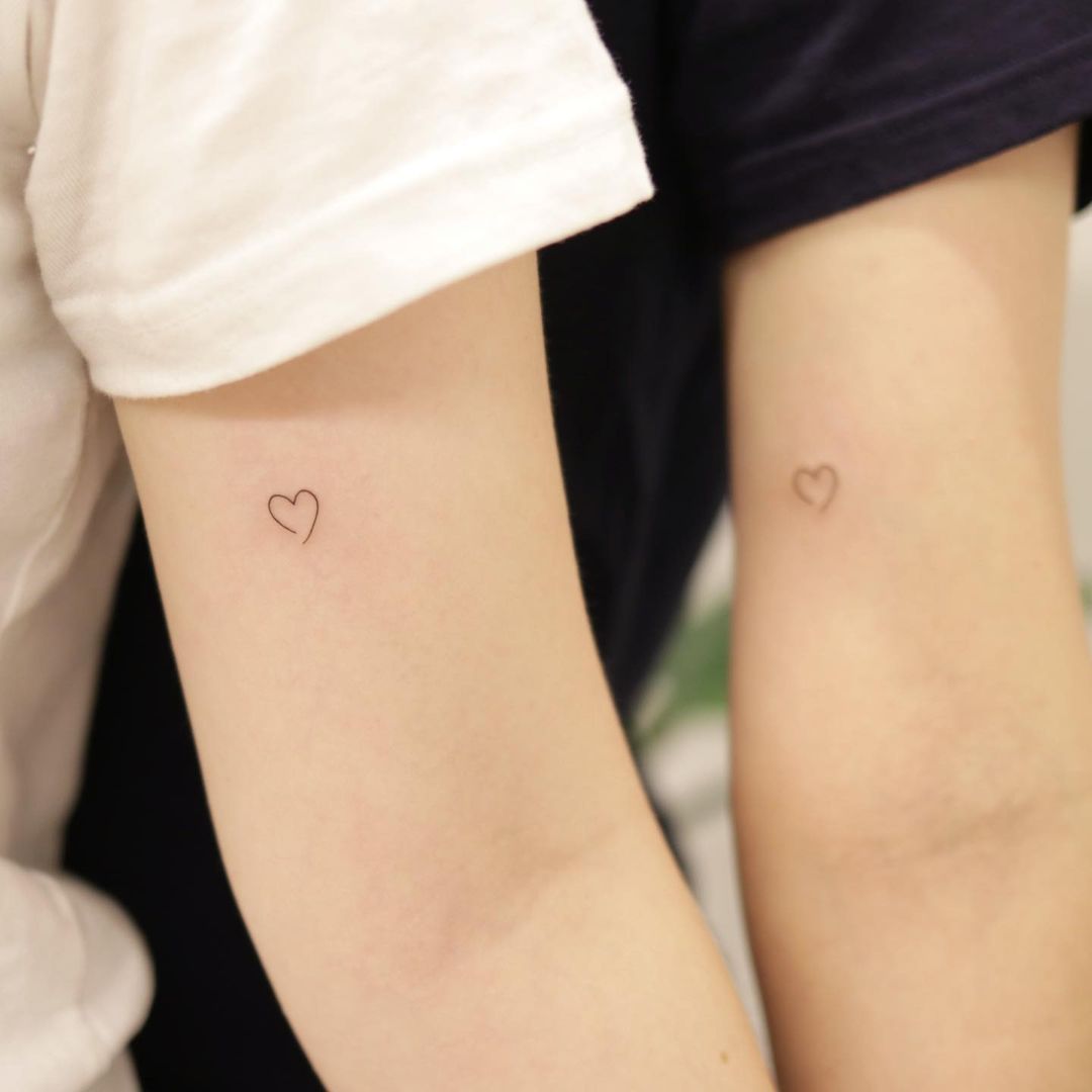 50 Trendy Couple Tattoos  Tattoos For Couples  Tattoo Me Now