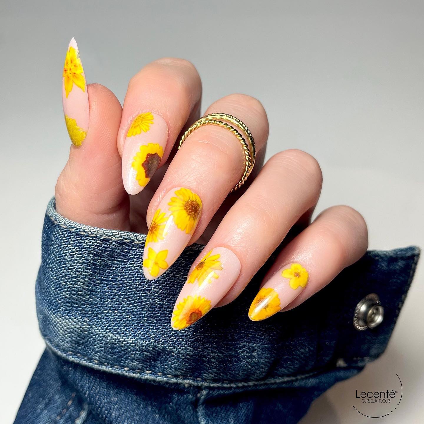 11 Blooming Sunflower Nail Designs to Brighten Your Day - Hairstyle