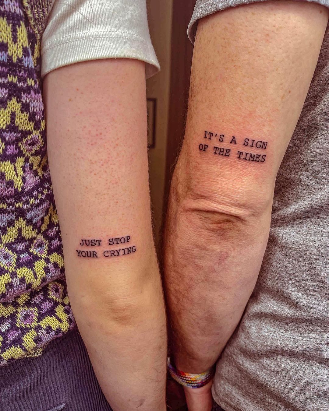 Father daughter matching tattoos  Lone Wolf Tattoo Ak  Facebook