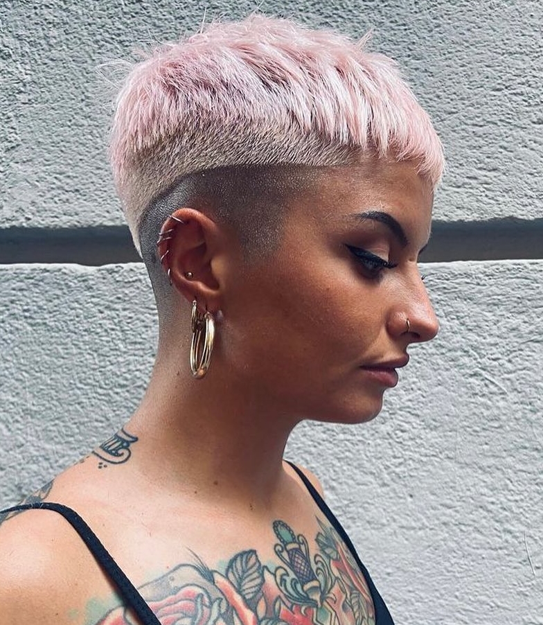 45 Edgy Fade Hair Cuts for Black Women with Short Hair in 2023  Coils and  Glory