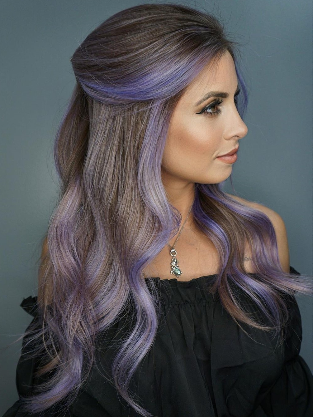 21 Dirty Blonde Hair With Purple Highlights 