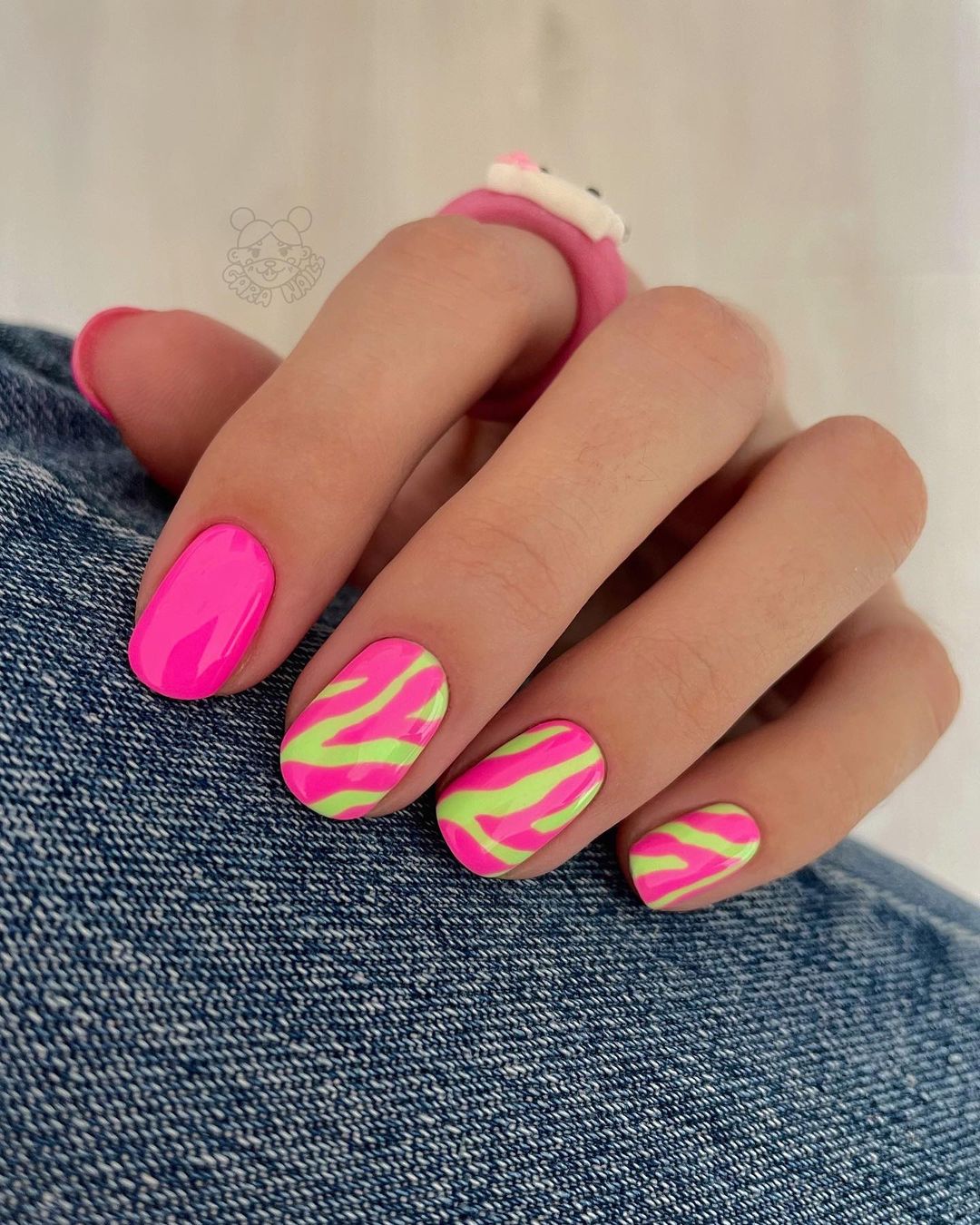 Top 145+ bright pink nails best - ceg.edu.vn