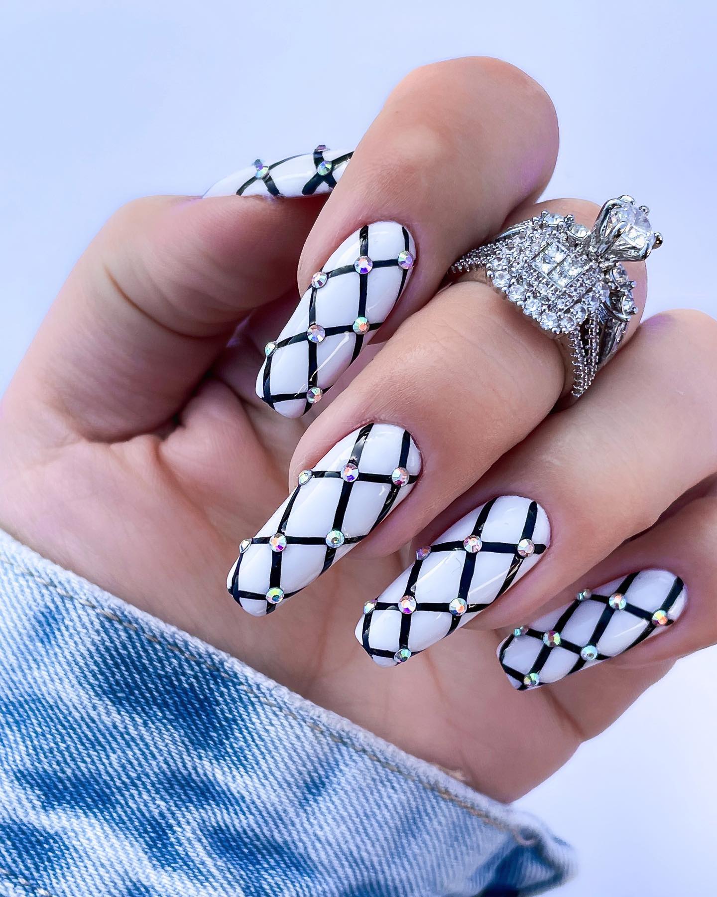 40 Stunning Geometric Nail Art Ideas You Must Try - Hairstyle