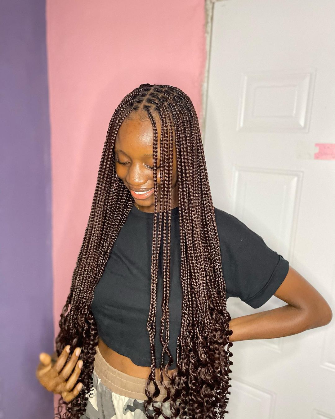 35 Knotless Box Braids That Will Inspire You to Experiment- Hairstyle