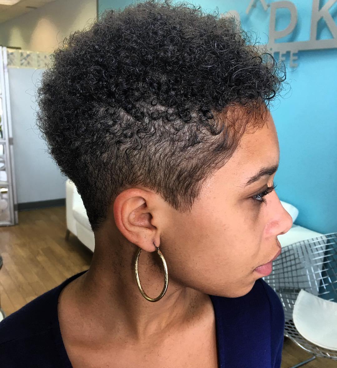 African American Short Tapered Hairstyles