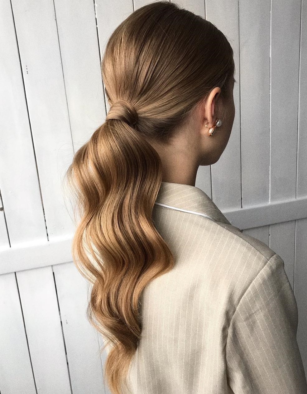 Cool Wavy Ponytail